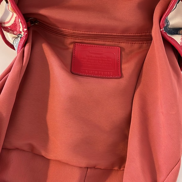 COACH POPPY BACKPACK BAG F 21962 - Picture 11 of 13